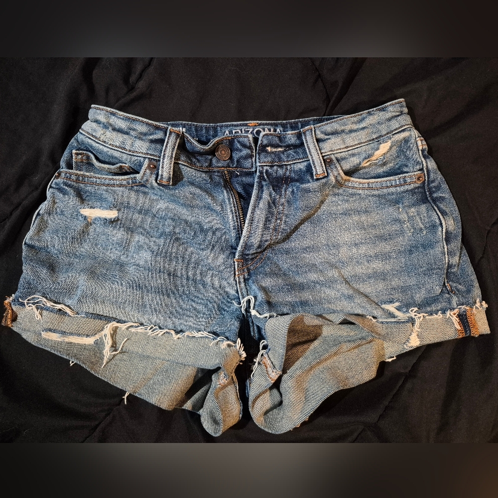 Arizona Jean Company Women's Blue Denim Shorts • Size 1